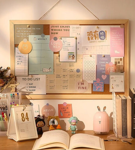 Postcard Photo Wall Cork Board